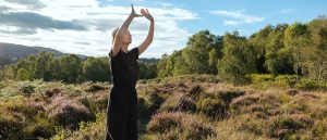 Melissa separating the clouds - qi gong form